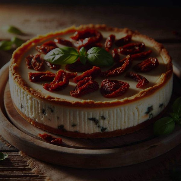 Can You Make a Savory Cheesecake with Goat Cheese and Sun-Dried Tomatoes for an Appetizer?