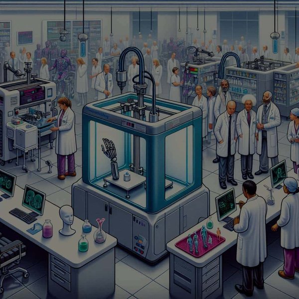 What's the future of 3D printed prosthetics in the UK's healthcare system?