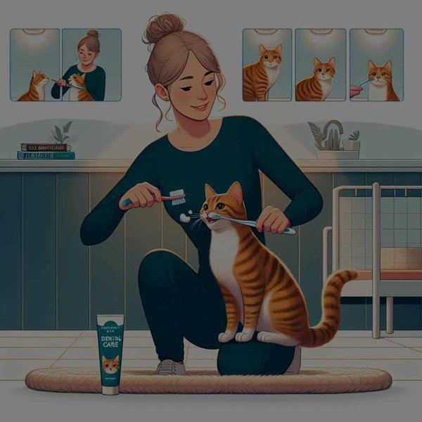 How to Train a Cat to Accept Brushing and Dental Care?